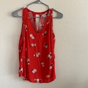 Floral Tank Top